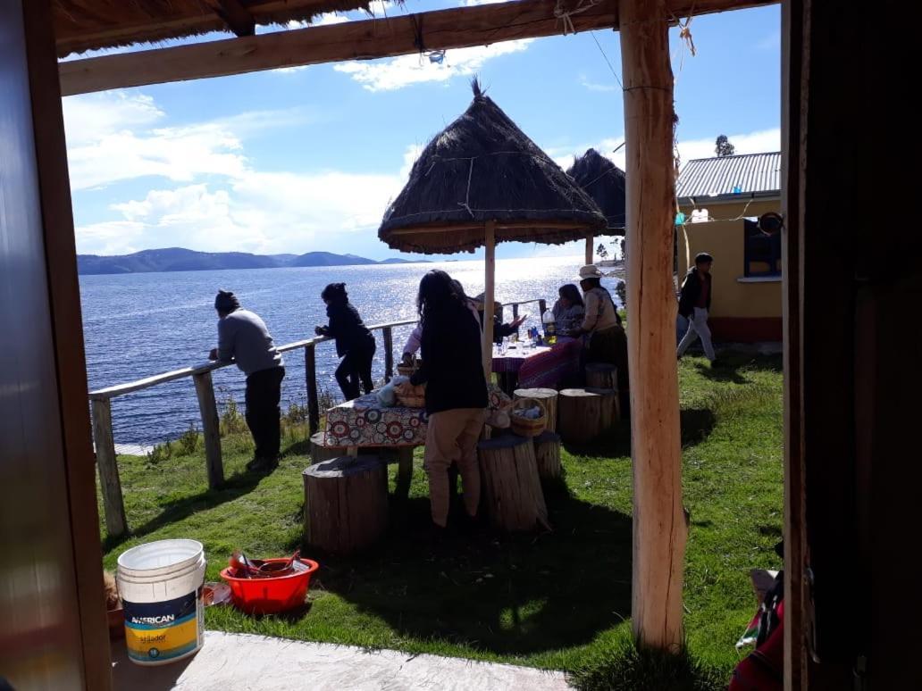 Hostal Luna Del Titikaka En Isla De La Luna Bolivia Hotell Eksteriør bilde