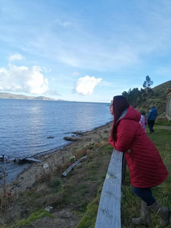Hostal Luna Del Titikaka En Isla De La Luna Bolivia Hotell Eksteriør bilde