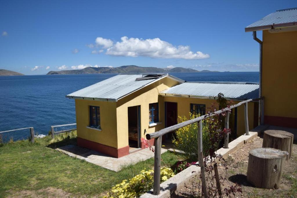 Hostal Luna Del Titikaka En Isla De La Luna Bolivia Hotell Eksteriør bilde